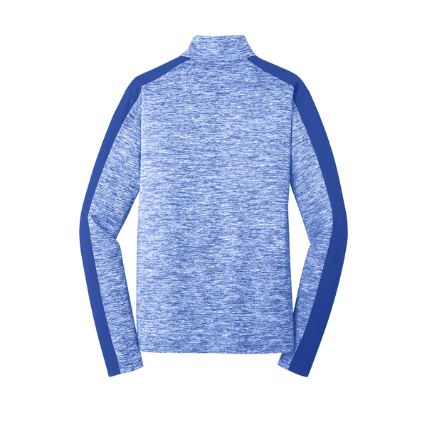 Sport-Tek® PosiCharge® Electric Heather Colorblock Men's 1/4 Zip Pullover