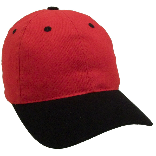 Two Tone Brushed Cotton Twill Semi-Constructed Cap