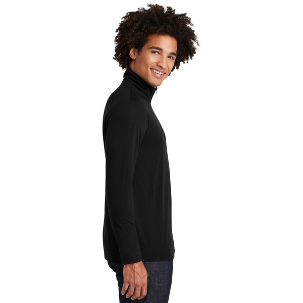 Sport-Tek® PosiCharge® Tri-Blend Wicking Men's 1/4 Zip Pullover