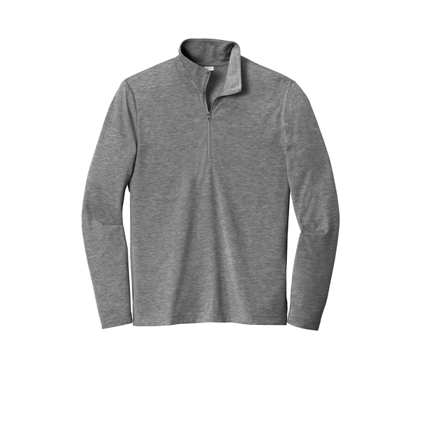 Sport-Tek® PosiCharge® Tri-Blend Wicking Men's 1/4 Zip Pullover