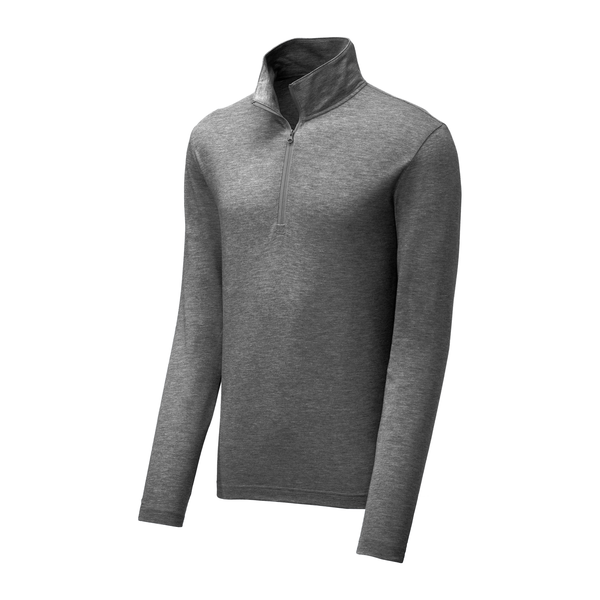 Sport-Tek® PosiCharge® Tri-Blend Wicking Men's 1/4 Zip Pullover