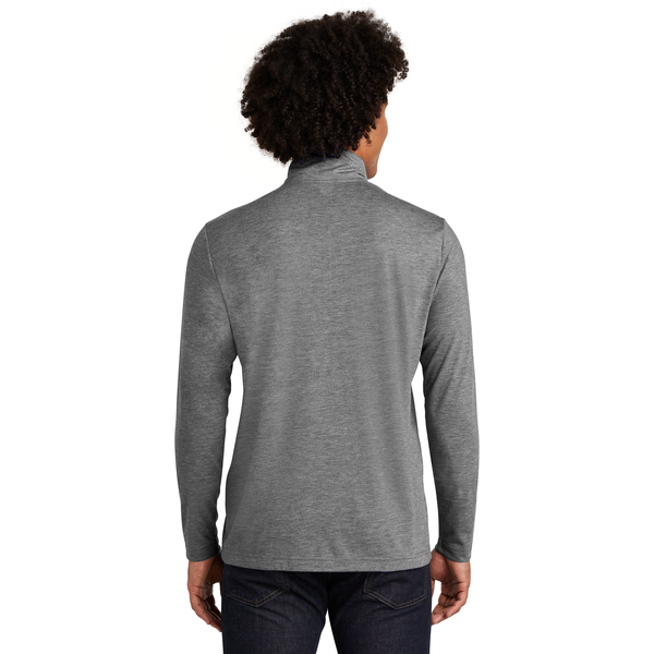 Sport-Tek® PosiCharge® Tri-Blend Wicking Men's 1/4 Zip Pullover
