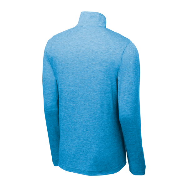 Sport-Tek® PosiCharge® Tri-Blend Wicking Men's 1/4 Zip Pullover