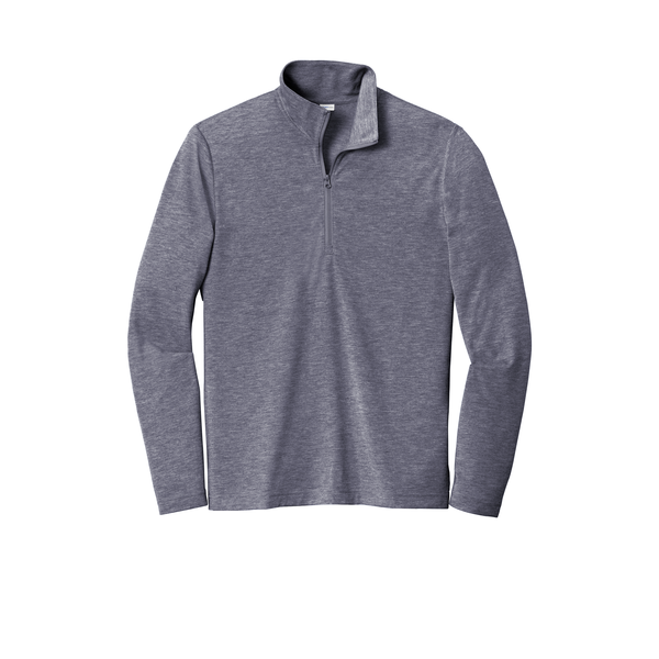 Sport-Tek® PosiCharge® Tri-Blend Wicking Men's 1/4 Zip Pullover