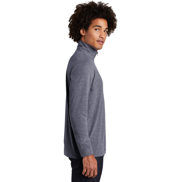 Sport-Tek® PosiCharge® Tri-Blend Wicking Men's 1/4 Zip Pullover