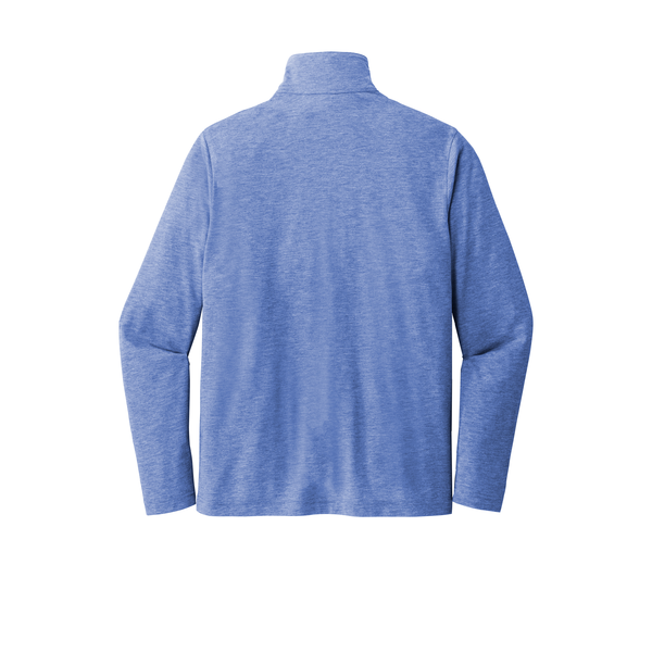 Sport-Tek® PosiCharge® Tri-Blend Wicking Men's 1/4 Zip Pullover
