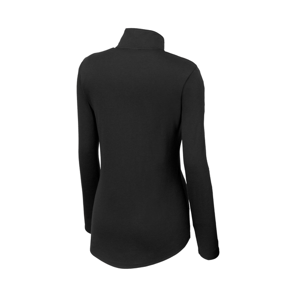 Sport-Tek® PosiCharge® Tri-Blend Wicking Ladies' 1/4 Zip Pullover