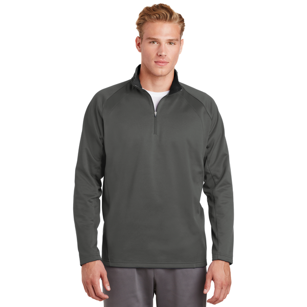 Sport-Tek® Sport-Wick® Fleece Men's 1/4 Zip Pullover