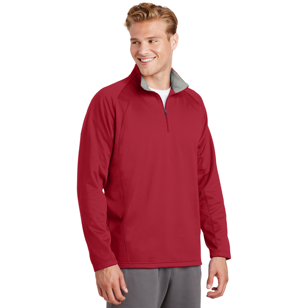 Sport-Tek® Sport-Wick® Fleece Men's 1/4 Zip Pullover