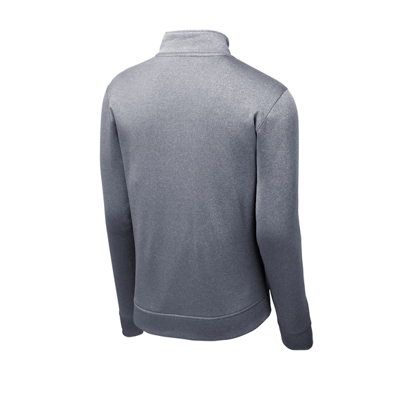Sport-Tek® PosiCharge® Sport-Wick® Heather Fleece Men's 1/4 Zip Pullover