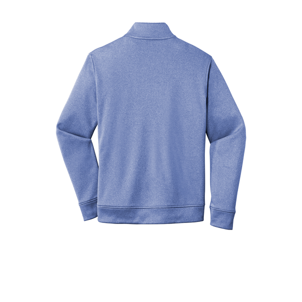 Sport-Tek® PosiCharge® Sport-Wick® Heather Fleece Men's 1/4 Zip Pullover