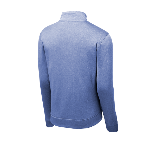 Sport-Tek® PosiCharge® Sport-Wick® Heather Fleece Men's 1/4 Zip Pullover