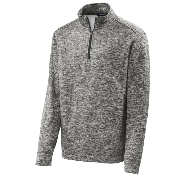 Sport-Tek® PosiCharge® Electric Heather Fleece Men's 1/4 Zip Pullover