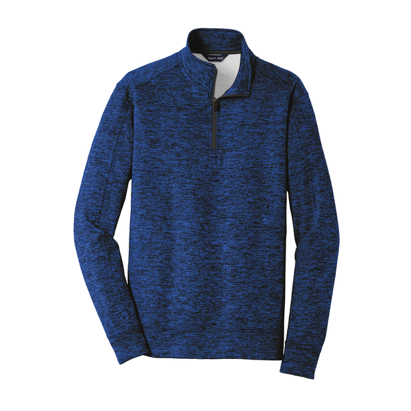 Sport-Tek® PosiCharge® Electric Heather Fleece Men's 1/4 Zip Pullover