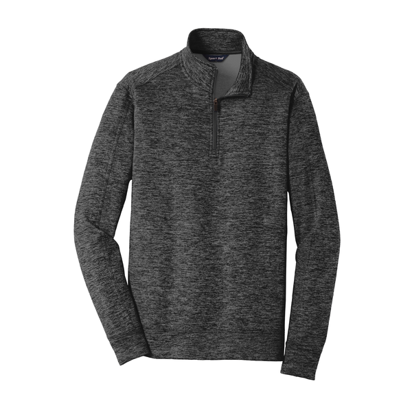 Sport-Tek® PosiCharge® Electric Heather Fleece Men's 1/4 Zip Pullover
