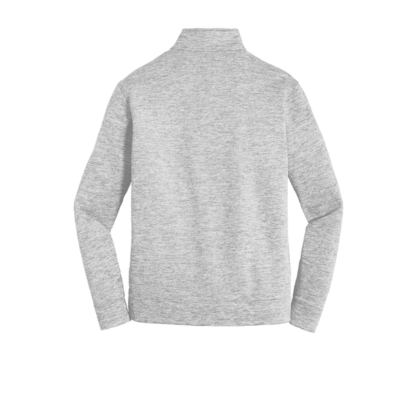 Sport-Tek® PosiCharge® Electric Heather Fleece Men's 1/4 Zip Pullover
