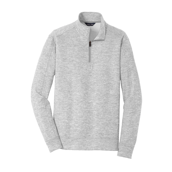 Sport-Tek® PosiCharge® Electric Heather Fleece Men's 1/4 Zip Pullover