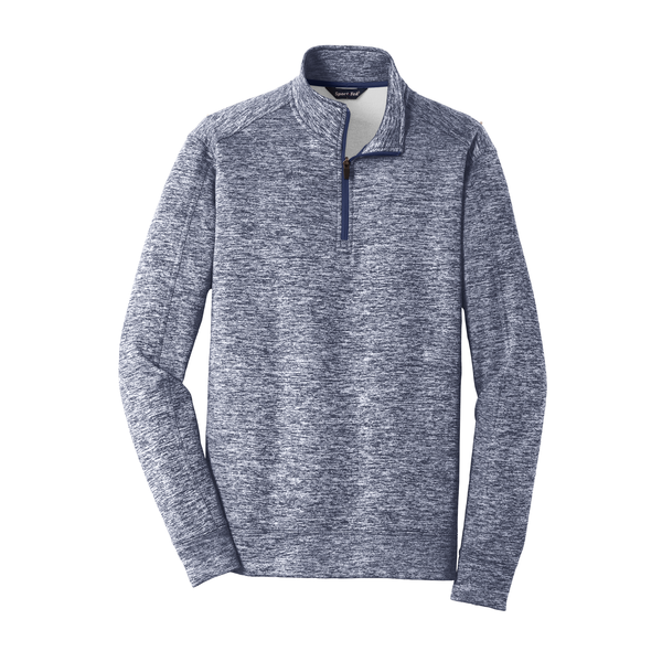 Sport-Tek® PosiCharge® Electric Heather Fleece Men's 1/4 Zip Pullover