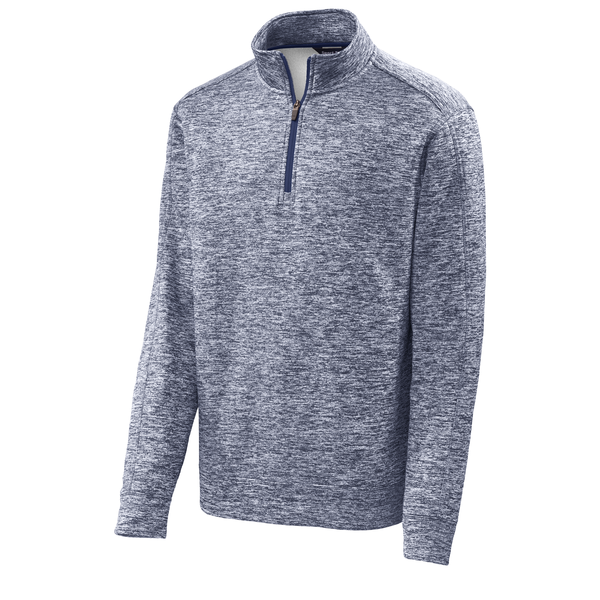 Sport-Tek® PosiCharge® Electric Heather Fleece Men's 1/4 Zip Pullover