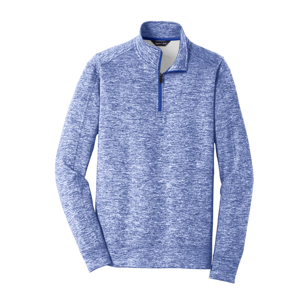 Sport-Tek® PosiCharge® Electric Heather Fleece Men's 1/4 Zip Pullover