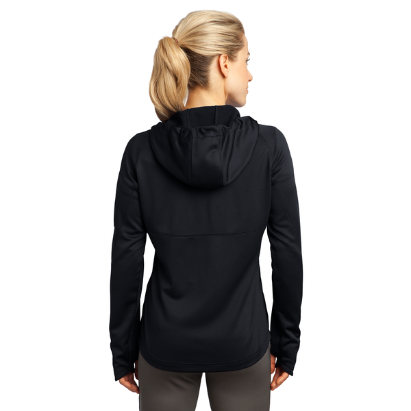 Sport-Tek® Tech Fleece Ladies' Full-Zip Hooded Jacket