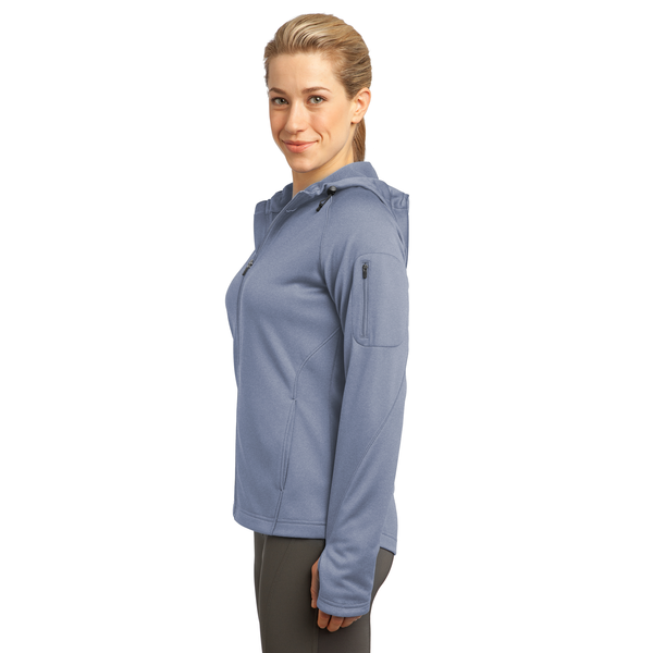 Sport-Tek® Tech Fleece Ladies' Full-Zip Hooded Jacket
