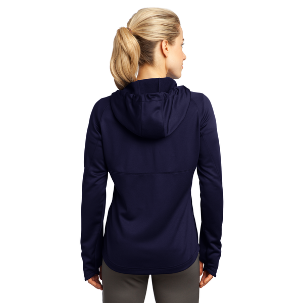 Sport-Tek® Tech Fleece Ladies' Full-Zip Hooded Jacket