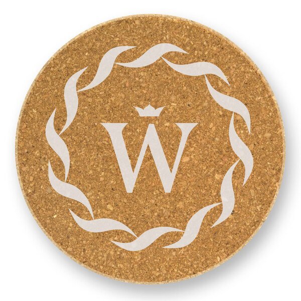 Cork Round Coaster, 4"