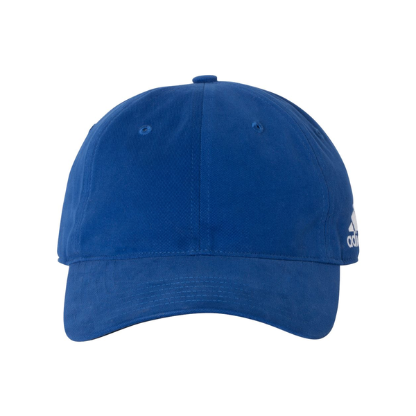 adidas® Brushed Cotton Twill Cresting Unconstructed Cap