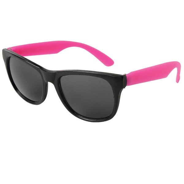 Neon Sunglasses w/ Black Frame