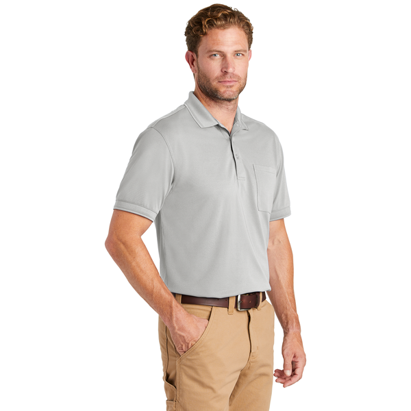 CornerStone® Industrial Pocket Pique Men's Polo