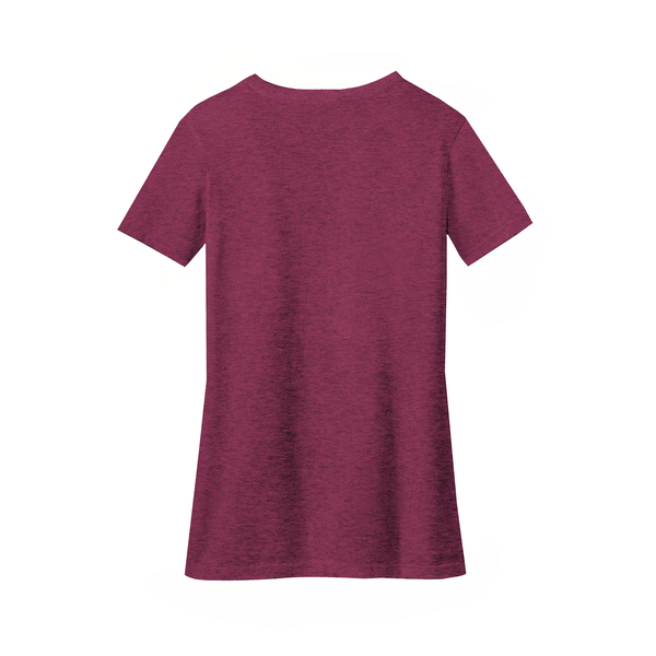 District Made® Perfect Blend® Ladies' V-Neck Tee