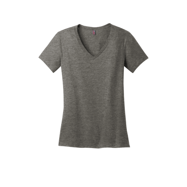 District Made® Perfect Weight® Ladies' V-Neck Tee