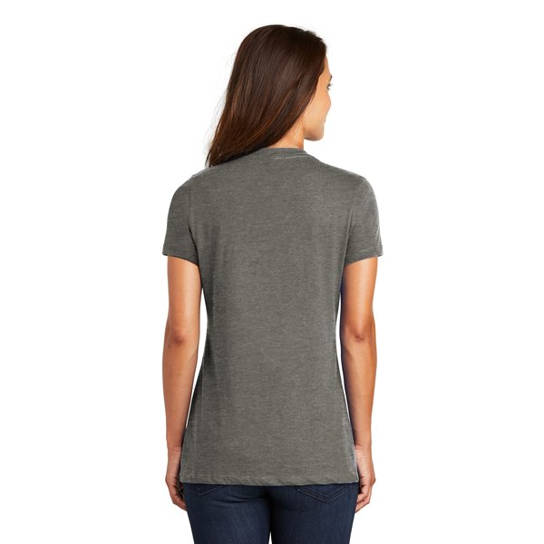 District Made® Perfect Weight® Ladies' V-Neck Tee