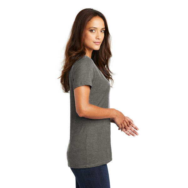 District Made® Perfect Weight® Ladies' V-Neck Tee