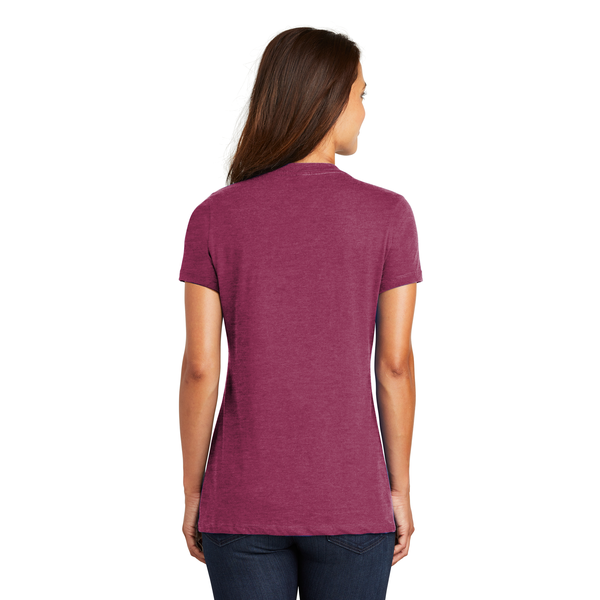 District Made® Perfect Weight® Ladies' V-Neck Tee