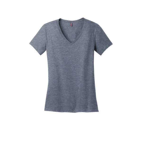 District Made® Perfect Weight® Ladies' V-Neck Tee