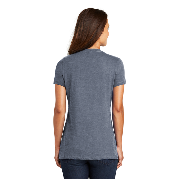 District Made® Perfect Weight® Ladies' V-Neck Tee