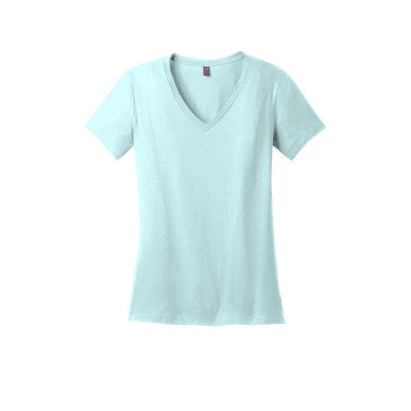 District Made® Perfect Weight® Ladies' V-Neck Tee