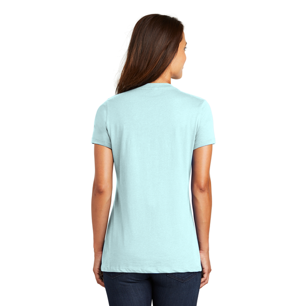 District Made® Perfect Weight® Ladies' V-Neck Tee
