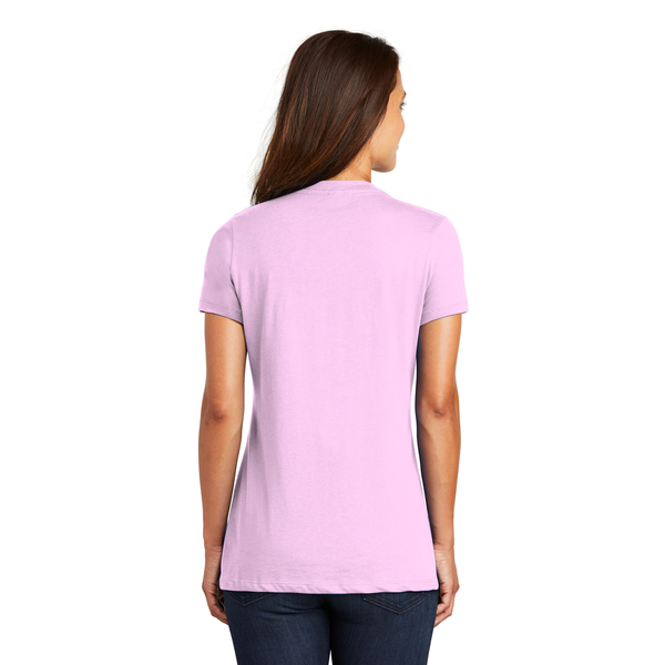 District Made® Perfect Weight® Ladies' V-Neck Tee