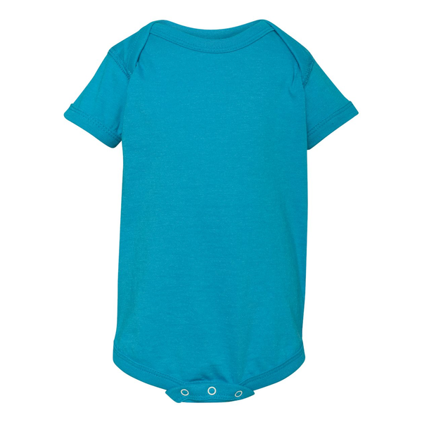 Rabbit Skins® Fine Jersey Lap Shoulder Infant Creeper, Colors