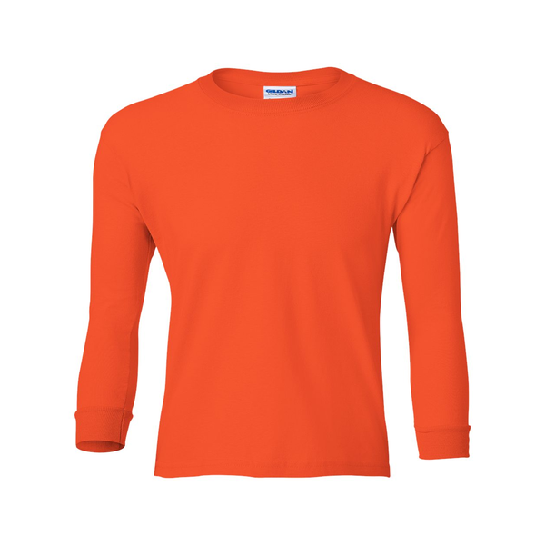 Gildan® Ultra Cotton™ 100% Cotton Youth Long Sleeve Tee