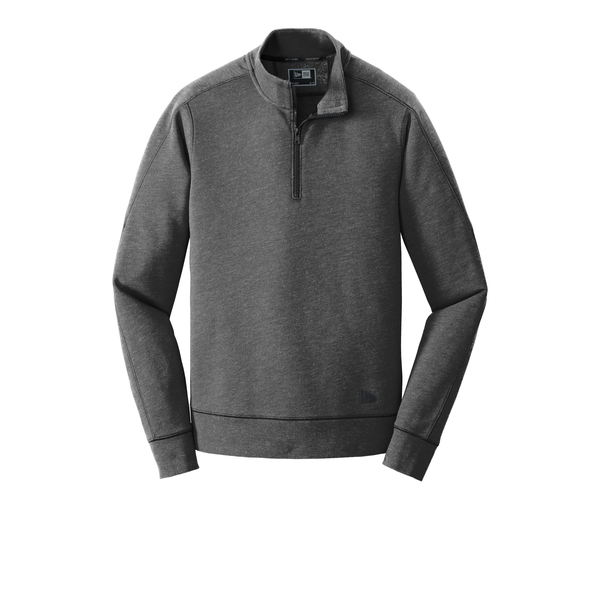 New Era® Tri-Blend Fleece Men's 1/4 Zip Pullover