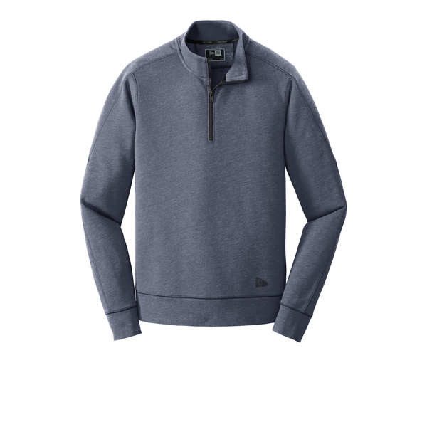 New Era® Tri-Blend Fleece Men's 1/4 Zip Pullover