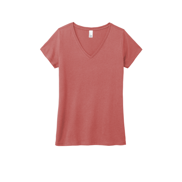 District® Perfect Tri® Ladies' Triblend V-Neck Tee