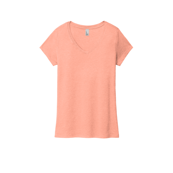 District® Perfect Tri® Ladies' Triblend V-Neck Tee