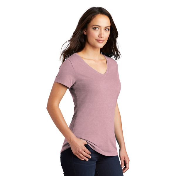 District® Perfect Tri® Ladies' Triblend V-Neck Tee