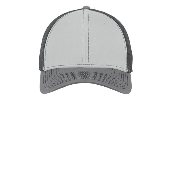 New Era® Contrast Stitch Constructed Fitted Cap with Mesh Back