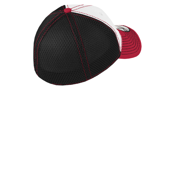 New Era® Contrast Stitch Constructed Fitted Cap with Mesh Back